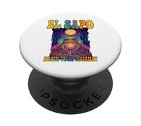 EL SAPO BEGIN YOUR JOURNEY Sonoran desert frog spirituality PopSockets Adhesive PopGrip