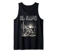 EL SAPO Mexican Desert Frog Sonora Healing Spirituality HOLY Tank Top