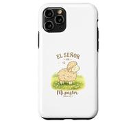 El Señor Es Mi Pastor Lamb Design Salmo 23:1 Cute Sheep Case for iPhone 11 Pro