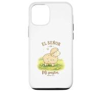 El Señor Es Mi Pastor Lamb Design Salmo 23:1 Cute Sheep Case for iPhone 12/12 Pro