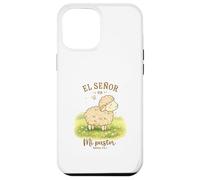 El Señor Es Mi Pastor Lamb Design Salmo 23:1 Cute Sheep Case for iPhone 12 Pro Max