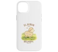 El Señor Es Mi Pastor Lamb Design Salmo 23:1 Cute Sheep Case for iPhone 14 Plus
