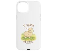 El Señor Es Mi Pastor Lamb Design Salmo 23:1 Cute Sheep Case for iPhone 15 Plus