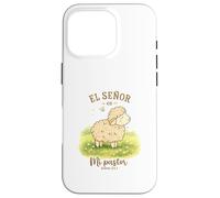 El Señor Es Mi Pastor Lamb Design Salmo 23:1 Cute Sheep Case for iPhone 16 Pro