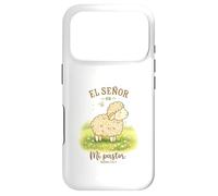 El Señor Es Mi Pastor Lamb Design Salmo 23:1 Cute Sheep Case for iPhone 17 Pro