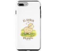 El Señor Es Mi Pastor Lamb Design Salmo 23:1 Cute Sheep Case for iPhone 7 Plus/8 Plus