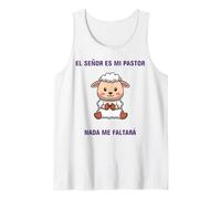 El Señor ES mi Pastor, nada me faltará. Tank Top