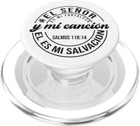 El Señor es mi roca, mi fortaleza y mi libertador PopSockets PopGrip for MagSafe
