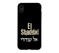 El Shaddai Hebrew Roots Calligraphy Letters Case for iPhone XS Max