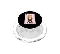 El Tata Bingo Card BBQ Grandpa Mexican Dad Father's Day PopSockets PopGrip for MagSafe