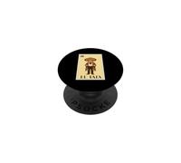 El Tata Bingo Card Mexican Dad Mexican Culture Fathers Day PopSockets Adhesive PopGrip