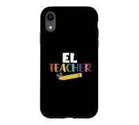 EL Teacher English Learner Squad Teaching School Men Women Case for iPhone XR