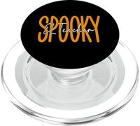 EL Teacher Spooky Halloween Funny School Costume For Women PopSockets PopGrip for MagSafe