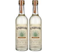 El Tequileño Reposado Tequila 50cl, 38% ABV | 70% Jalisco Blue Agave, Vegan & Gluten Free, Smooth & Sweet Agave Oak Aged | Family Owned Distillery | (Pack of 2)