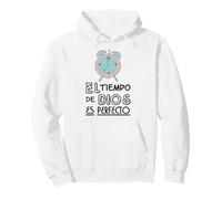 El tiempo de Dios siempre es perfecto, Bible Verse Sayings Pullover Hoodie