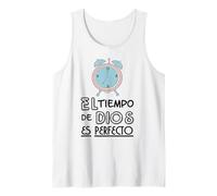 El Tiempo de Dios Siempre ES Perfecto, Bible Verse Sayings Tank Top