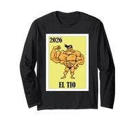 El TIO 2026 Promoted to First Time Uncle Long Sleeve T-Shirt