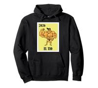 El Tio 2026 Promoted to First Time Uncle Pullover Hoodie