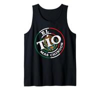 El Tio Mas Chingon Spanish Matchin Couple Mexicans Fiesta Tank Top