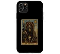 El Trono Tarot Card Dark Gothic Skeleton Queen Case for iPhone 11 Pro Max