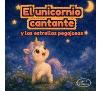 El unicornio cantante y las estrellas pegajosas: Cuento para dormir para niños de 3 a 6 años sobre optimismo, alegría y el poder de compartir felicidad