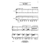 El Vito-SATB Divisi, Piano [Four Hands]-Vocal Score