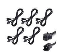 EL Wire Cable Extension Cold Light Connector 2-Pin EL Wire for Neon Led Strip, Female to Male EL Line for Motorcycle Truck Rock Accent Light,2M (5)
