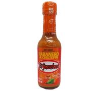 El Yucateco Habanero & Chiltepin 120ml / Mexican Hot Sauce with Habanero and Chiltepin Spicy Chilli Peppers, Salsa for Tacos, Seafood and Cocktails