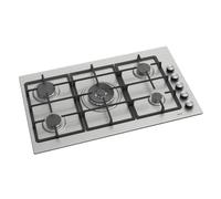 EL010-90cm Built-in Gas Hob - Cast Iron Pan Support