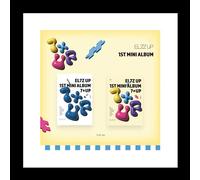 EL7Z UP 7+UP 1st Mini Album Contents+Photocard+Sticker+Tracking Sealed ELZZ UP (PLVE Queen Version)