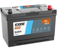Exide EL954 Start-Stop Efb 12V 95Ah 800A Car Battery