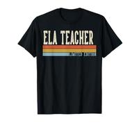 ELA Teacher Week Retro Vintage Back to School Day T-Shirt