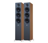 Elac Debut 3.0 DF53 Floorstanding Speaker - Walnut