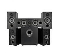 ELAC Debut B5.2 Black Ash Vinyl Bookshelf Speaker (Pair) - Nearly New