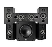 ELAC Debut B5.2 5.1 Speaker Package with Varro Subwoofer Black