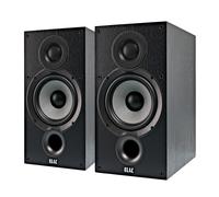 ELAC Debut B6.2 Vinyl Bookshelf Speaker (Pair) Black Ash