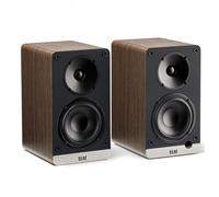 ELAC Debut ConneX DCB41 Active Bookshelf Speakers (Pair) Walnut