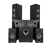 ELAC Debut F5.2 Floorstanding Speakers (Pair) Black Ash