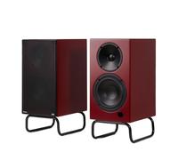 ELAC Designer Series Debut ConneX Adsum Active Bookshelf Speakers (Pair) Burgundy