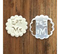 ELACE Alice Cartoon Plastic Cookie Cutter for Biscuits Cookie Cutters for Decorating Biscuits