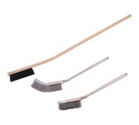 Eladcncmc 3PCS Small Animal Cage Cleaning Tool Lightweight Long Handle Cleaning Brushes Cleaning Kits Birdcages Cleaner