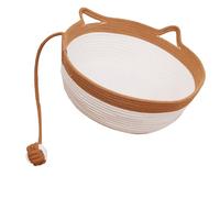 Eladcncmc Bed Nest Woven Basket For Dogs And Cats Dog Basket Nest Cartoon Kitten Nest Multiple Size