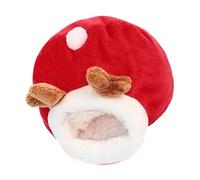 Eladcncmc Comfortable Cotton Resting Bed Plush Enclosed Cats Nests Warm Cats Hideaways For Small Dog And Cats Indoors