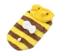 Eladcncmc Festival Dog Bees Costume Clothes For Small Breeds Cosplay Pet Clothes Dog Holiday Photo Outfit Roleplaying Suit