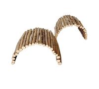 Eladcncmc Gerbil Ladder Wooden Bridge Stair Suitable For Chinchillas Wooden Stair For Hamster Cage Acessories