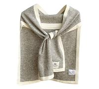 Eladcncmc Knitted Shrug Scarf Shawl Shoulder Wrap Scarf Shawl Wraps For Women Knit False Collar Cape