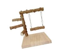 Eladcncmc Multifunctional Parrots Stand Grinding Scratchers Toy For Conure Toy Hammocks Standing Toy For Parrot