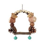 Eladcncmc Multiple Functional Bird Perch Provide A Comfortable Rest And Entertaining Space For Bird For Pet Store Home