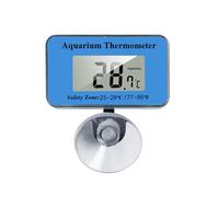 Eladcncmc Multiuse Submersed Water Thermometers For Aquariums With Easy To Read Digital Display And Secure Suction Cup Mounting