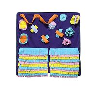 Eladcncmc Pet Dog Snuffle Mat Nose Smell Training Blanket Sniffing Pad Slow Feeding Bowl Food Dispenser Carpet Relieve Stress Toy